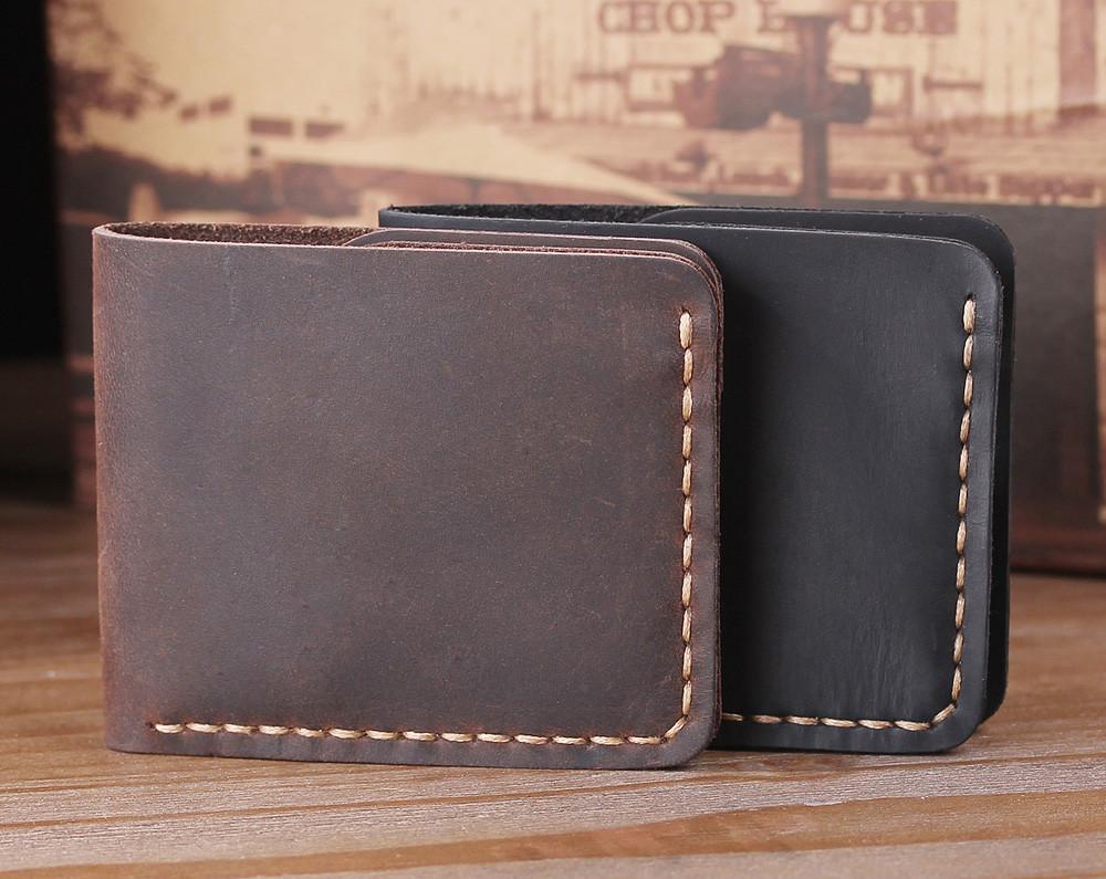 Front Pocket Minimalist Leather card holder Wallet.