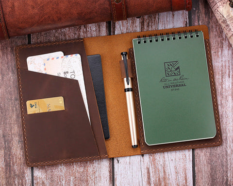 Leather Notepad Holder for A4 Legal Pad Writing Pads